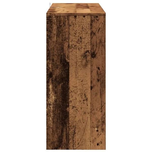 vidaXL Buffé gammalt trä 102x33x75 cm ingenjörsträ 856780