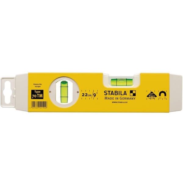 Stabila 70tm Torped Vattenpass med magnetfot 25 cm