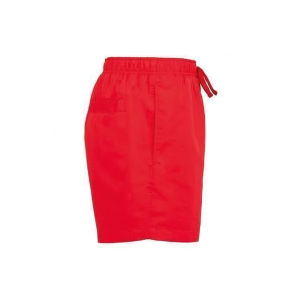 Kariban miljövänliga badshorts - röda