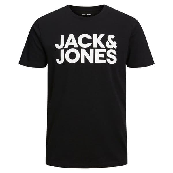 T-shirt med Jack & Jones Corp-logotyp (x3) - vit