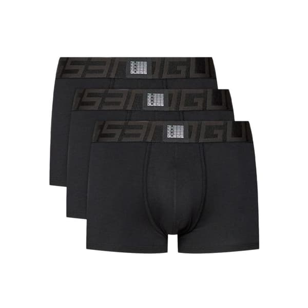 Boxer Guess Herrpaket x3 G multi Svart Bomull