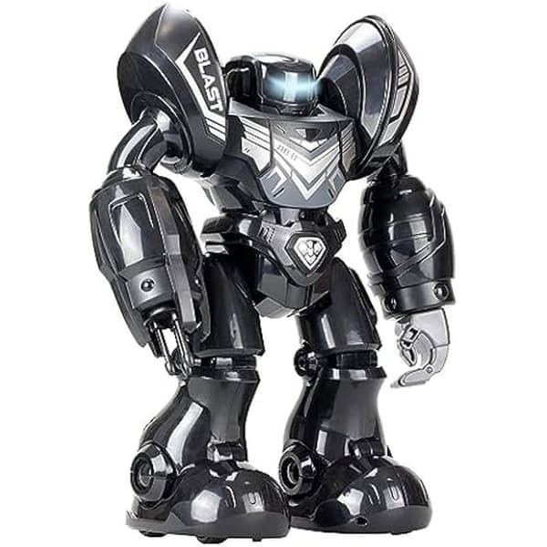 Fjärrstyrd robot - SILVERLIT - Robo Blast - Skjutfunktion - Dans - LED