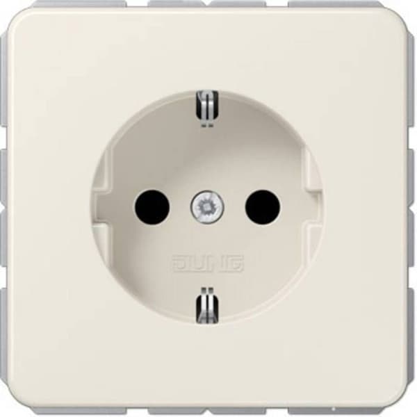 Jung enkel insats 2P+T vit kräm CD1520BF 1 st(e)