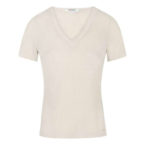 V-ringad t-shirt