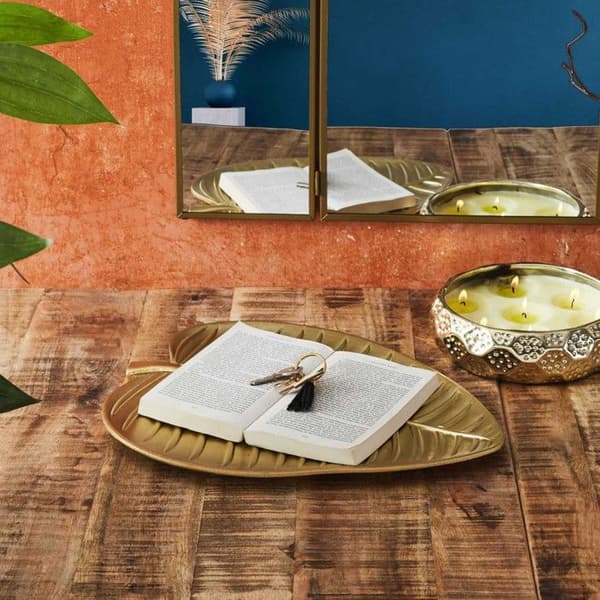Vide Poche - Hemdekorfabrik - Guldblad - Chic - Guld
