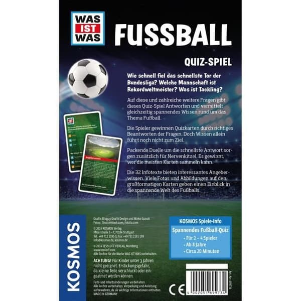 Kosmos 699734 - KVM SWITCH - Fotbollsquiz