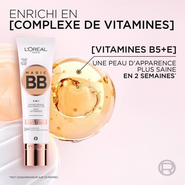L'Oréal Paris Magic BB Cream 5-i-1 01 Mycket klar 30ml