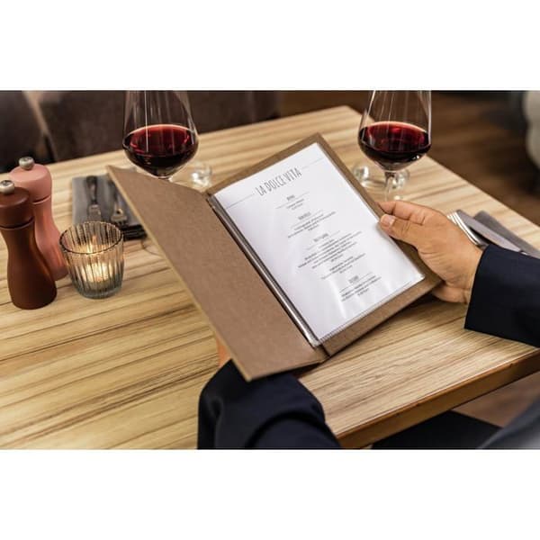 Fickor - SIGEL - SM181 - 50-pack - Transparent 14,8 x 21 cm - 70 µm