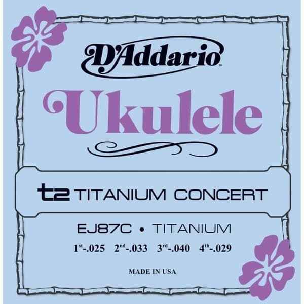 D'ADDARIO CDD EJ87C Ukulele strängar