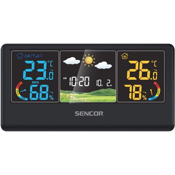 Väderstation med trådlös sensor - Sencor - SWS 4100 B