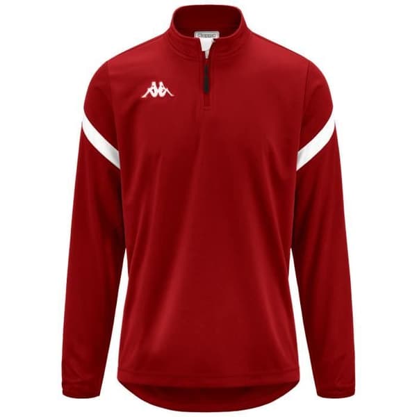 Sweatshirt Dolvole för Herr - Röd, vit
