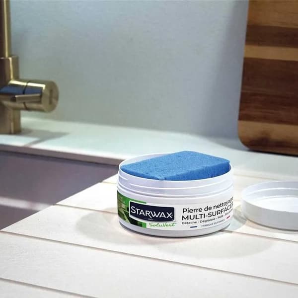 Soluvert rengöringssten