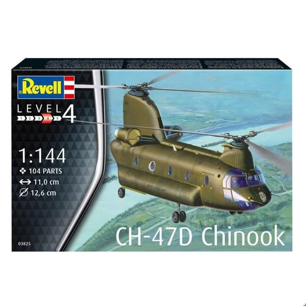 Modellflygplan: CH-47D Chinook
