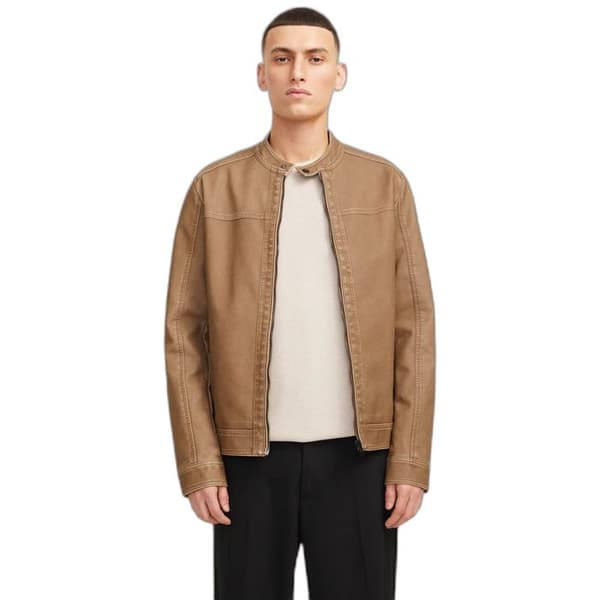 Jack & Jones Warner läderjacka