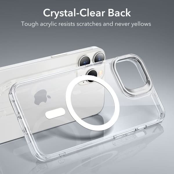 Skyddsskal - ESR - iPhone 14 Pro - Classic - Transparent - Kickstand HaloLock
