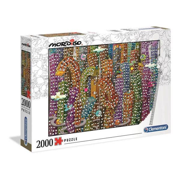 Pussel 2000 bitar: Djungeln, Mordillo