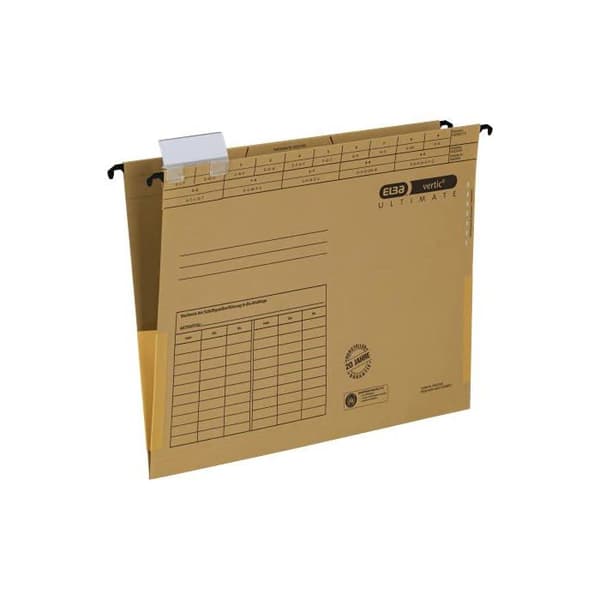 Hängmapp A4 - Elba - Vertic Ultimate - 10-pack - Grön - 100% återvunnen