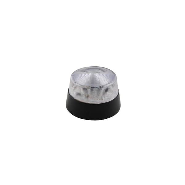 LED-stroboskopblixt - Transparent - 12 Vcc - ø 77 Mm