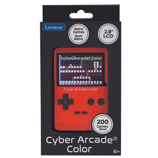 Bärbar konsol Classic Cyber Arcade - 2,8'' 200 spel