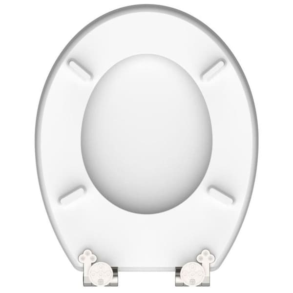 Toalettstol - SCHÜTTE - 80545 - Flerfärgad - MDF - Dämpad stängning