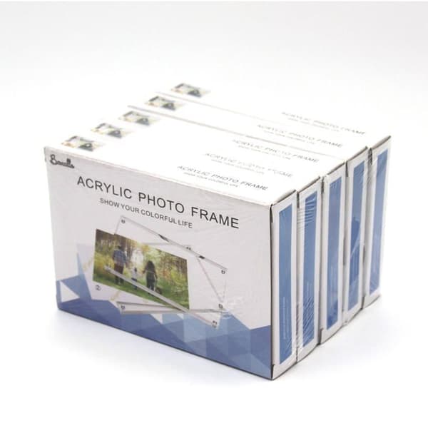 Foto ramar Boxalls 10 x 15 cm - 5-pack - Transparent akryl