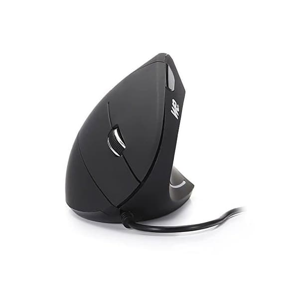 Vertikal mus - WE - Trådad - Ergonomisk - 5 knappar - Optisk
