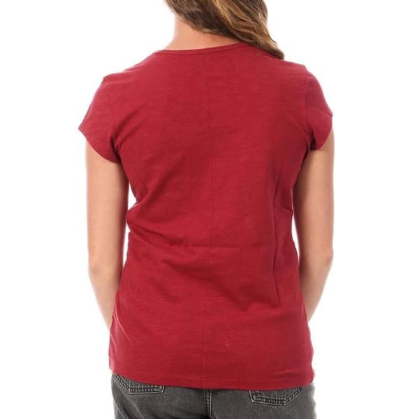 Röd T-shirt Dam Superdry Athletic