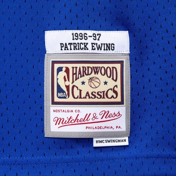 Tröja - MITCHELL & NESS - New York Knicks - Patrick Ewing - 1996/97 - Kungablå - Vuxen