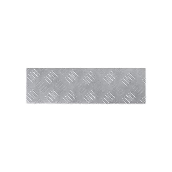 Aluminiumtrappsteg - vidaXL - Halkfria - Silver - Rektangulär - Hög hållbarhet