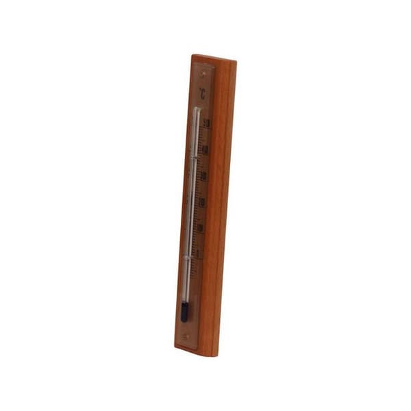 Termometer i gyllene mahogny 18 cm - Spear & Jackson