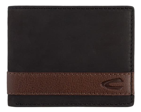 Plånbok - CAMEL ACTIVE - CM0229 - Läder - Svart - Integrerat RFID-skydd