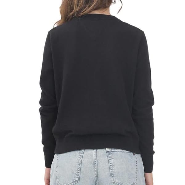 Tommy Hilfiger V-neck svart damtröja