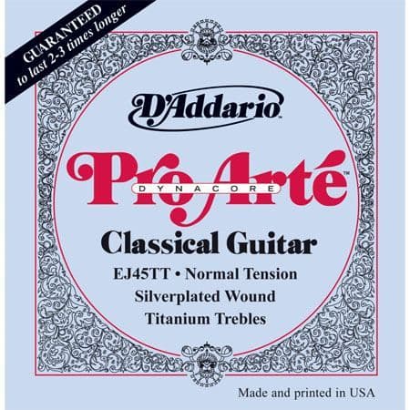 D ADDARIO EJ45TT - Klassiska gitarrsträngar