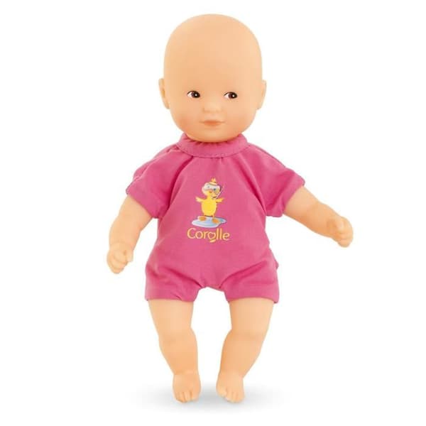 min första rosa baddocka