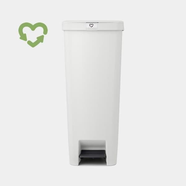 BRABANTIA PEDAL BIN 40L STEPUP LJUSGRÅ 800009