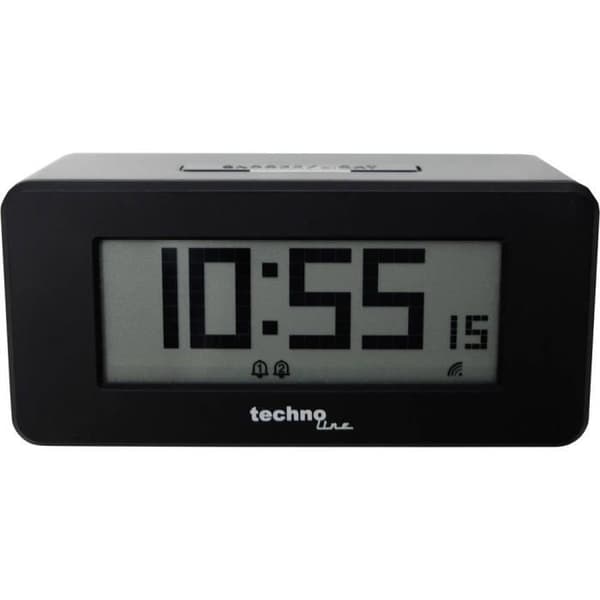 Techno Line WT295 radiostyrd väckarklocka svart 1 st(s)