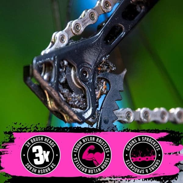 Claw Brush - MUC OFF - MTB, ROAD - Svart
