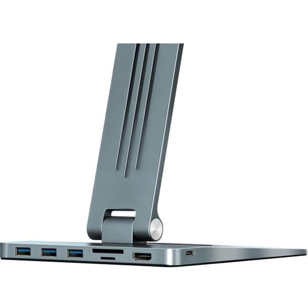 Laptopstöd - YENKEE YSN 03 - Justerbart - Fällbart - USB-hubb och SD-läsare