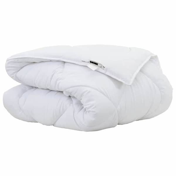 vidaXL Duvet vinter Vit 200 x 155 x 5 cm Polyester 42007771