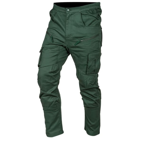Arbetsbyxor OUTDOOR, jogger-typ, grön, storlek S