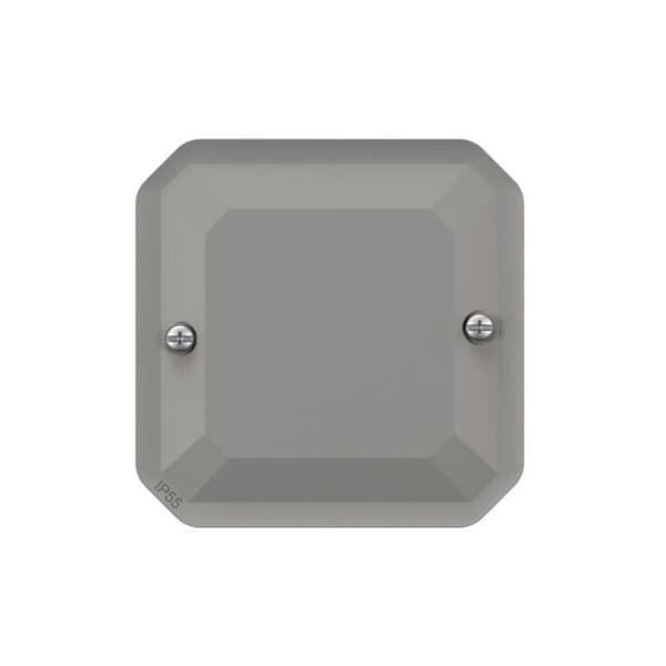Täckplåt - LEGRAND - Plexo - Komponerbar - Grå - 2P+T - Plast