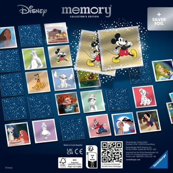 Collectors' memory® Walt Disney minnesspel - Ravensburger