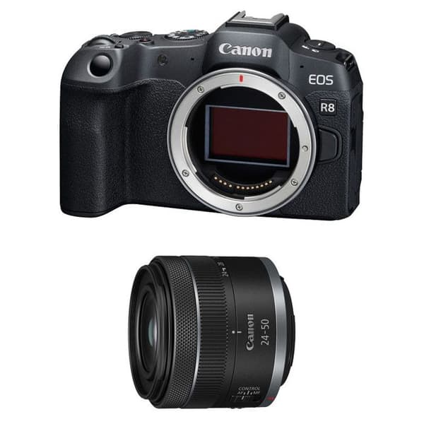 CANON EOS R8 + RF 24-50mm f/4.5-6.3 IS STM