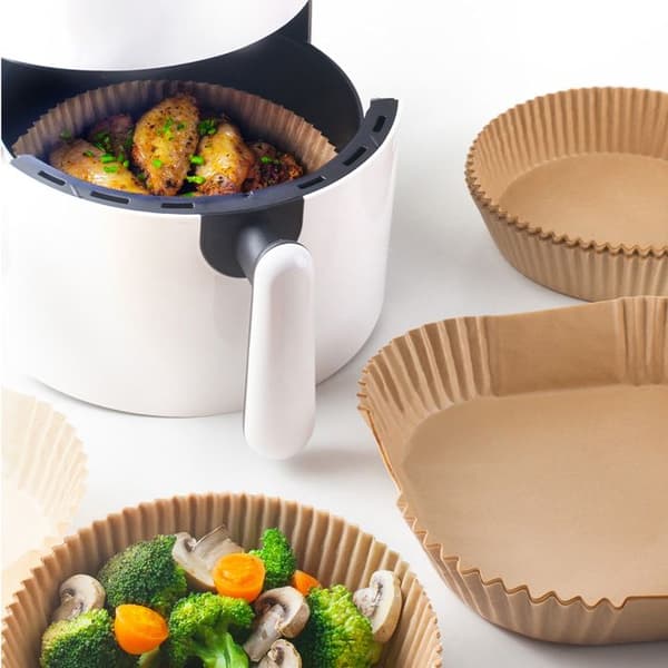 50 engångsblad air fryer 20 cm - Ibili