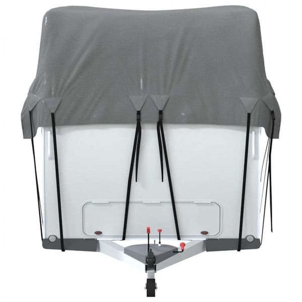 Grå taköverdrag för husvagn 900x300 cm icke-vävd tyg