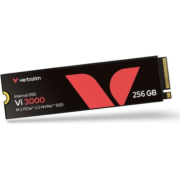 Intern SSD - VERBATIM - Vi3000 - 256 Go - NVMe