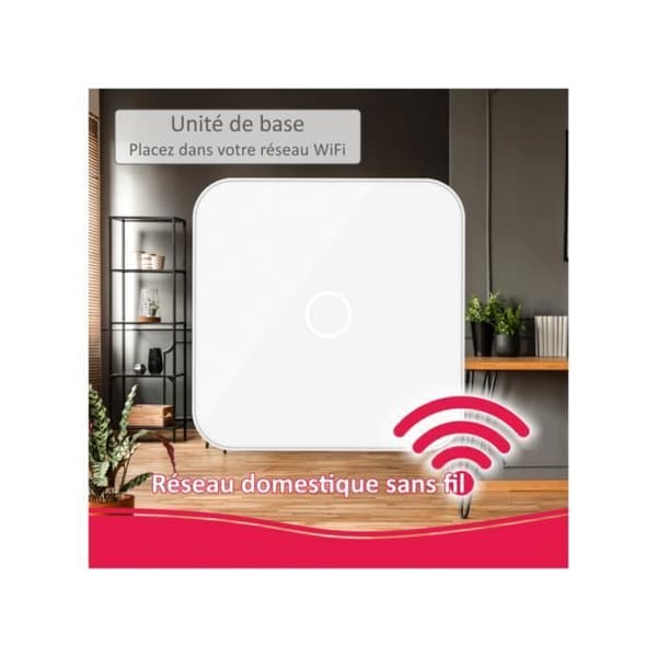 Larmsystem - ELRO - AS90S Home+ - Trådlös - Wifi - GSM