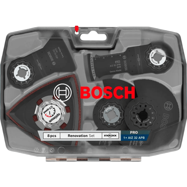 Renoveringsbladset BOSCH PROFESSIONAL - 8 st - För multifunktionsverktyg