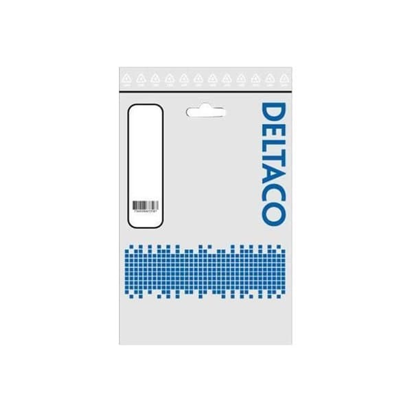RJ-45 patchkabel DELTACO 1,5 m UTP CAT 5e formgjuten vit
