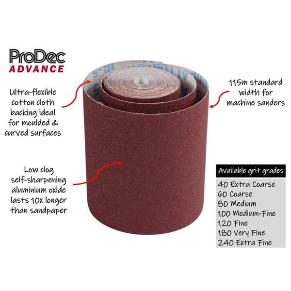 Rouleau abrasiv Prodec advance - PAPFV180